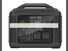 Универсальная портативная возобновляемая электростанция 1200 Вт для приключений на открытом воздухе