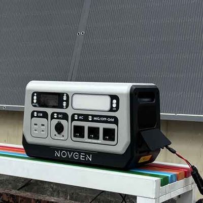 Портативная электростанция на балконе 2200W 2048WH Электростанция для хранения солнечной энергии